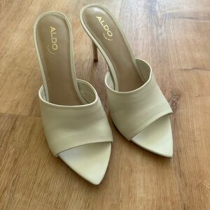 ALDO Women's Elegant Cream Heels